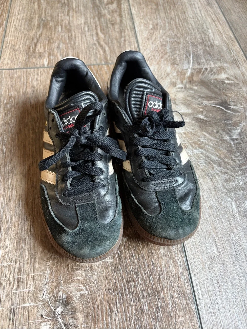 Adidas samba Indoor soccer shoes Kids US 2
